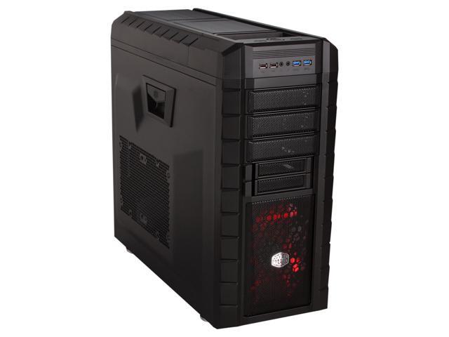 Cooler Master HAF XM - High Air Flow Mid Tower Computer Case with USB 3.0 and Two External Drive Docks
