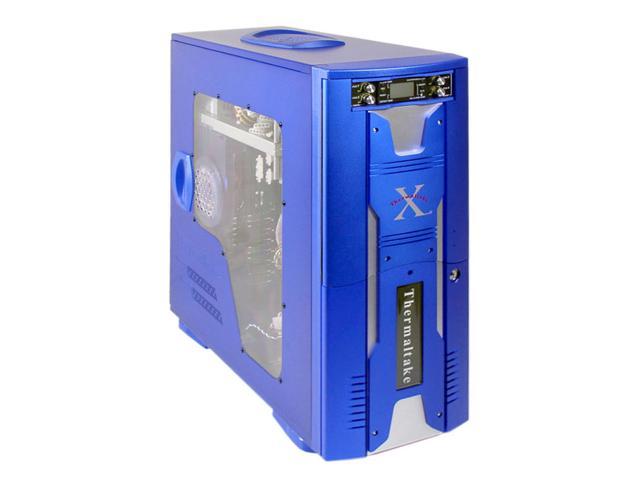 Thermaltake Xaser III V1420D Blue Chassis: 1.0mm SECC Japan Steel, Front Panel: All Aluminum ATX Mid Tower Computer Case 420W Silent Purepower Power Supply