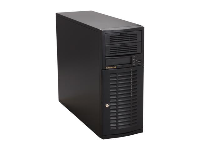 SUPERMICRO CSE-733TQ-500B Black Mini-Tower Server Case