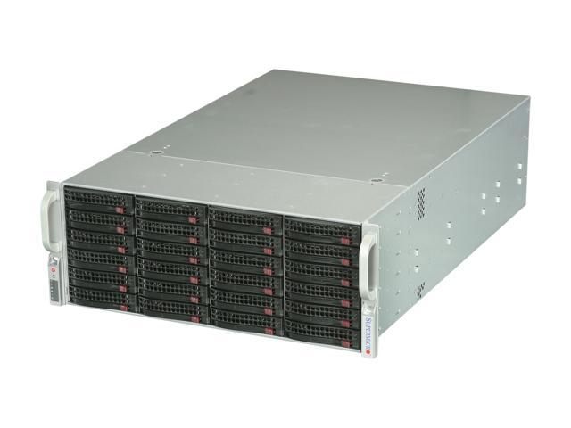 SUPERMICRO CSE-846E16-R1200B Black 4U Rackmount Server Case