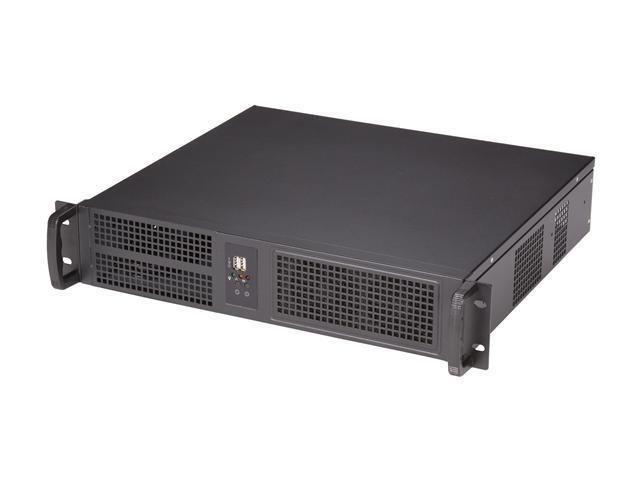 Athena Power RM-2U2022S47 Black Steel 2U Rackmount Server Chassis