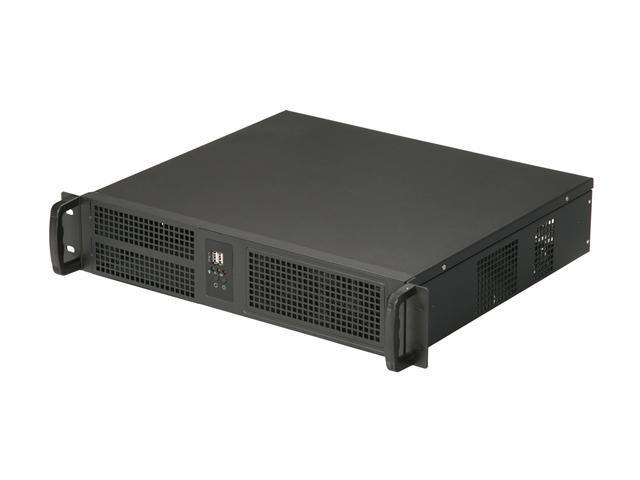 Athena Power RM-2U2022S558 Black Steel 2U Rackmount Server Chassis