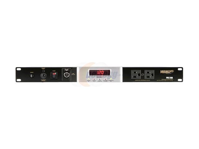 MONSTER PRO 2500 Rack Mountable PowerCenter with Clean Power Stage 2