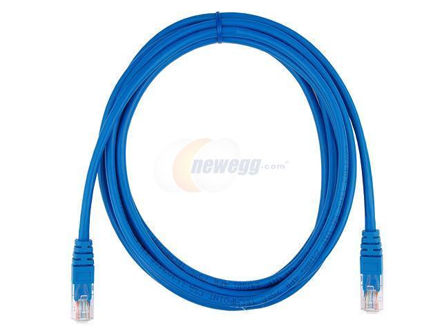 Rosewill RCW-511 10ft. /Network Cable Cat 5E /Blue