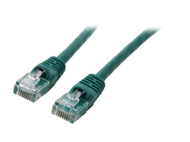 Link Depot C5M-25-GNB 25 ft. Cat 5E Green Network Ethernet Cable