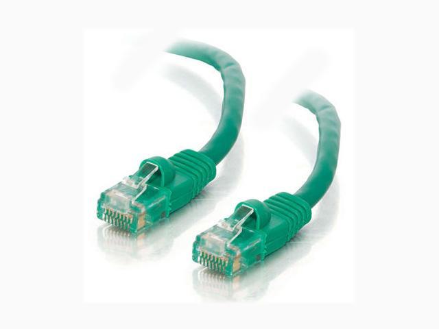 C2G 15185 5ft Cat5E 350 MHz Snagless Patch Cable - Green