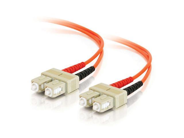 Cables To Go Model 09116 16.4 ft. SC/SC Duplex 62.5/125 Multimode Fiber Patch Cable
