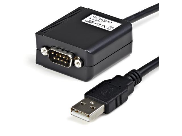 StarTech.com Model ICUSB422 6 ft. Professional RS422/485 USB Serial Cable Adapter w/ COM Retention