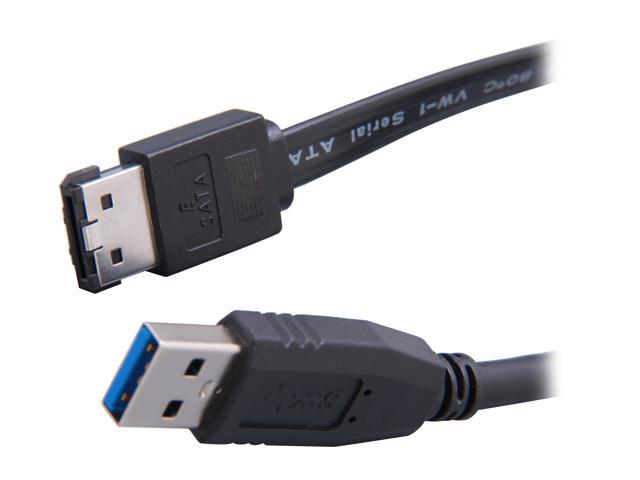 StarTech.com USB3S2ESATA 3 ft SuperSpeed USB 3.0 to eSATA Cable Adapter