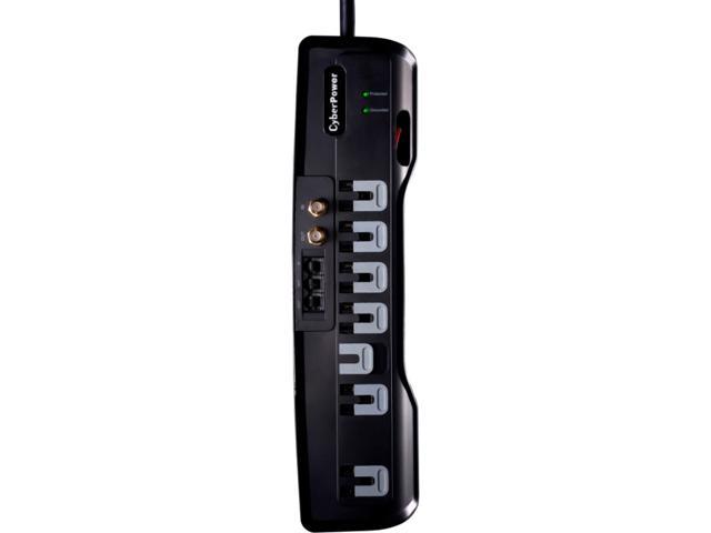 CyberPower CSHT706TC 6 Feet, 7 Outlets. 1950 Joules Surge Suppressor