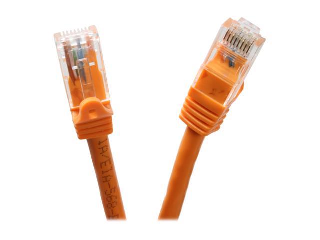 BYTECC C6EB-7O 7 ft. Cat 6 Orange Enhanced 550MHz Patch Cable