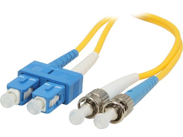C2G 18310 3.28 ft. SC/ST Duplex 9/125 Single Mode Fiber Patch Cable