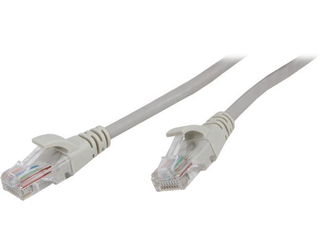 VCOM VC511-75GY 75 ft. Cat 5E Gray Molded Patch Cable