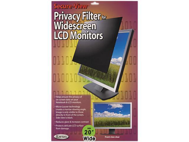 Secure View Lcd Monitor Privacy Filter For 20" Widescreen