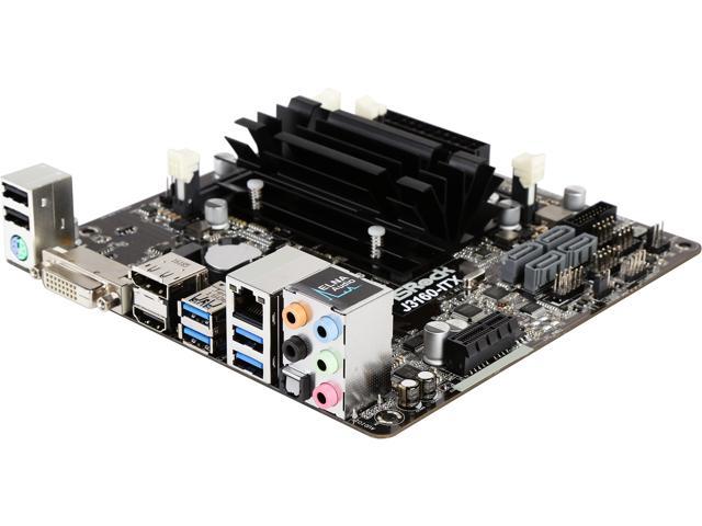ASRock J3160-ITX Intel Quad-Core Processor J3160 (up to 2.24 GHz) Mini ITX Motherboard / CPU Combo