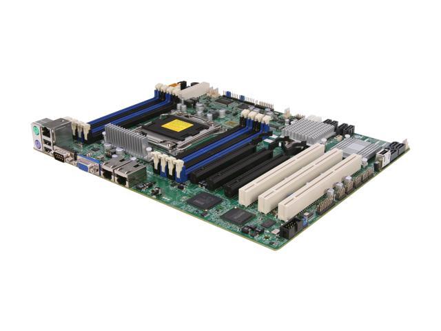 SUPERMICRO X9SRE-F Single Socket R (LGA 2011) E5 ATX Workstation/Server Motherboard DDR3 1600, PCI-E x16 Gen 3.0, KVM