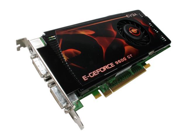 EVGA GeForce 9600 GT 512MB GDDR3 PCI Express 2.0 x16 SLI Support Video Card 512-P3-N861-AR