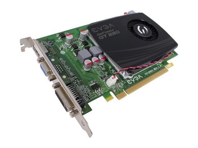 EVGA 01G P3 1227 LR GeForce GT 220 SSC Edition 1GB 128 Bit DDR3 PCI