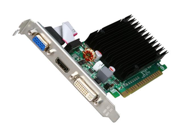EVGA GeForce 8400 GS 512MB DDR3 PCI Express 2.0 x16 Low Profile Ready Video Card 512-P3-1301-KR