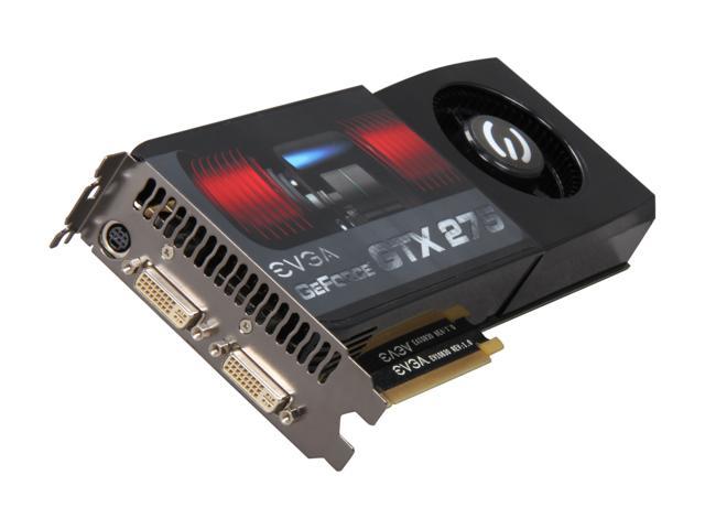 EVGA GeForce GTX 275 DirectX 10 896 P3 1171 RX 896MB 448 Bit DDR3 PCI