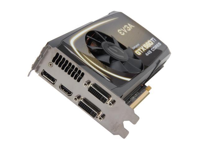 EVGA GeForce GTX 560 Ti - 448 Cores (Fermi) 1280MB GDDR5 PCI Express 2.0 x16 SLI Support Video Card 012-P3-2066-RX