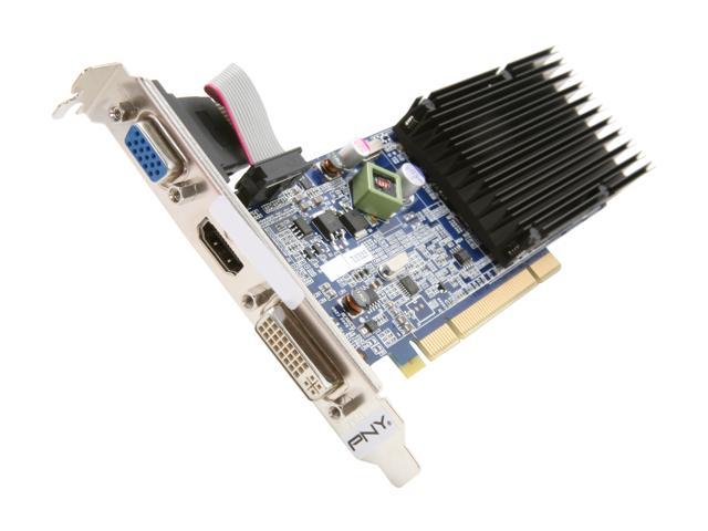 PNY GeForce 8400 GS 512MB DDR3 PCI Low Profile Video Card VCG84512D3SPPB