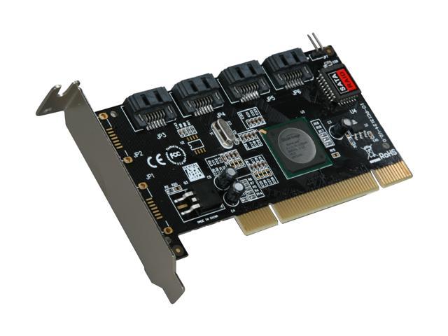 SYBA SY-PCI40026 PCI Low Profile SATA II (3.0Gb/s) RAID Controller Card