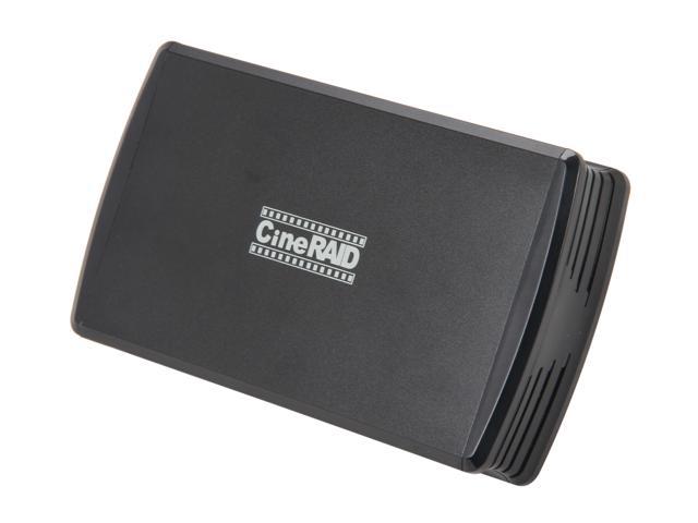 CineRAID CR-H212 RAID 0 / 1 / JBOD / Normal USB 3.0 Bus Powered Dual Drive RAID / JBOD Portable Enclosure (Disk-less)