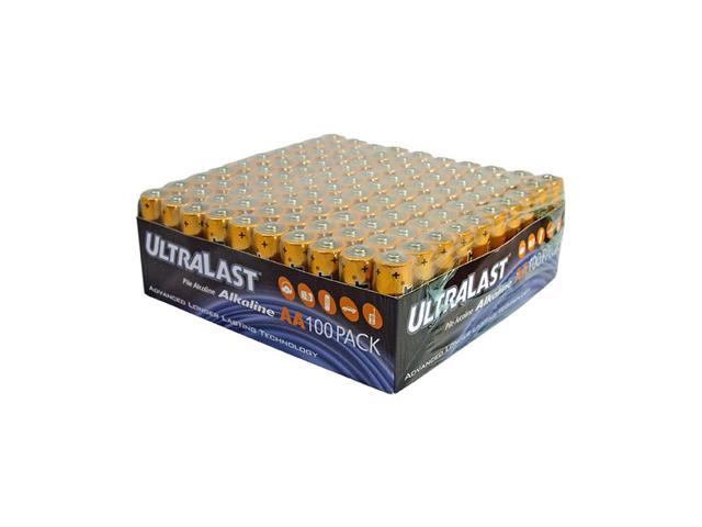 ULTRALAST ULA100AAB 100-pack AA Alkaline Batteries