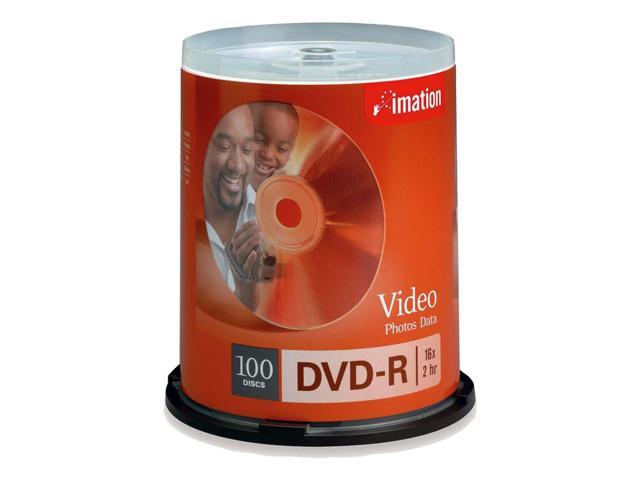 imation 4.7GB 16X DVD-R 100 Packs Disc Model 18059