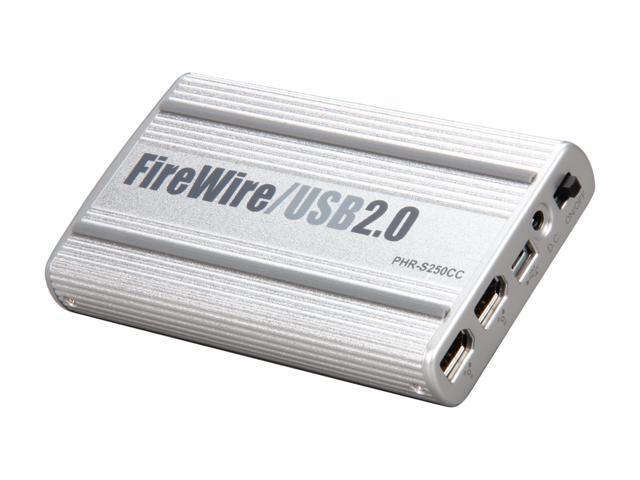 macally PHRS250CC 2.5" SATA USB 2.0 & 1394 External Enclosure