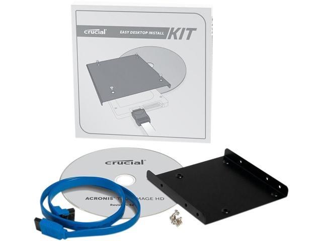Crucial CTDESKINSTALLAC Easy Desktop Install Kit for 2.5 inch SSD