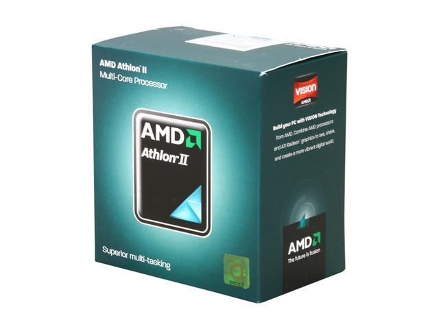 AMD Athlon II X2 240e - Athlon II X2 Regor Dual-Core 2.8 GHz Socket AM3 45W Desktop Processor - AD240EHDGQBOX