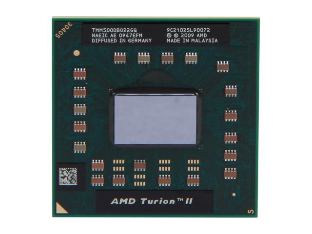 AMD Turion II M500 Caspian 2 2 GHz 2 X 512KB L2 Cache Socket S1 35W