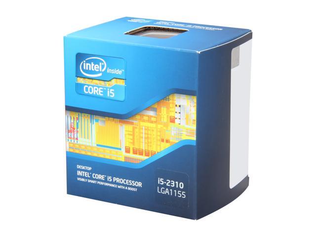Intel Core i5-2310 - Core i5 2nd Gen Sandy Bridge Quad-Core 2.9GHz (3.2GHz Turbo Boost) LGA 1155 95W Intel HD Graphics 2000 Desktop Processor - BX80623I52310