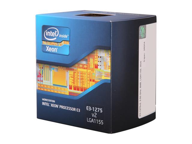 Intel Xeon E3-1275 V2 Ivy Bridge 3.5GHz (3.9GHz Turbo) LGA 1155 77W BX80637E31275V2 Server Processor