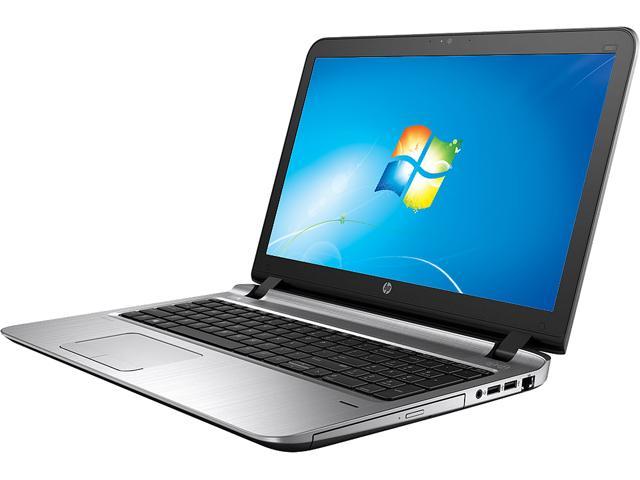 HP ProBook 450 G3 (T1B70UT#ABA) Laptop - Intel Core i5 6200U (2.30 GHz) 8 GB DDR3 500 GB SSHD Intel HD Graphics 520  15.6" FHD 1920 x 1080 720p HD Webcam Windows 7 Professional 64-bit