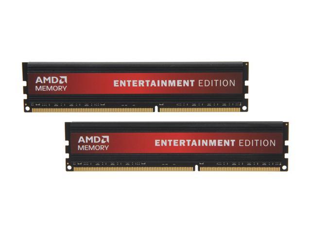 AMD Entertainment Edition 16GB (2 x 8GB) DDR3 1333 Desktop Memory Model Radeon RE1333 (AE316G1339U2K)