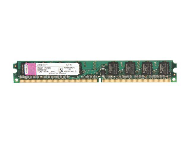 Kingston 1GB 240-Pin DDR2 SDRAM DDR2 800 (PC2 6400) Desktop Memory Model KVR800D2N5/1G
