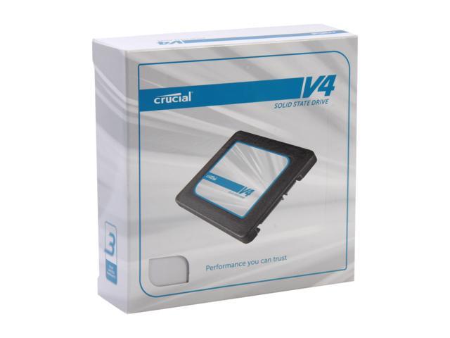 Crucial V4 2.5" 128GB SATA II MLC Internal Solid State Drive (SSD) with Easy Desktop Install Kit CT128V4SSD2BAA