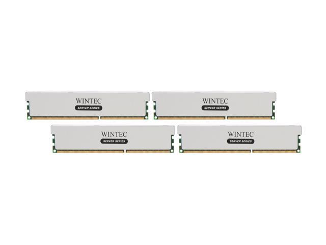 Wintec Server Series 64GB (4 x 16GB) ECC Registered DDR3 1600 (PC3 12800) Server Memory Model 3RSH160011R5H-64GQ