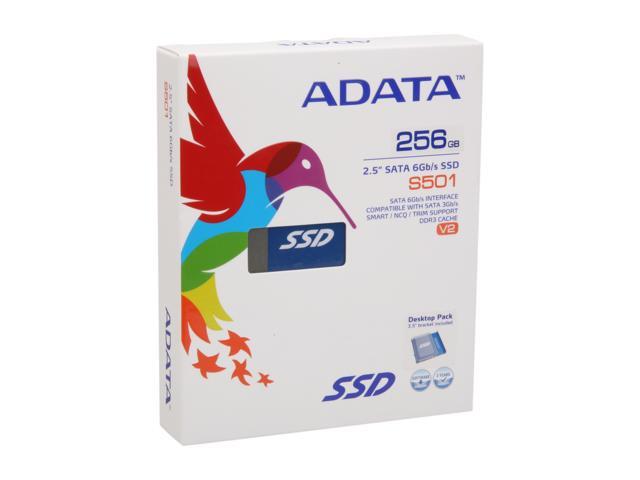 ADATA S501 V2 2.5" 256GB SATA III Internal Solid State Drive (SSD) AS501V2-256GM-C