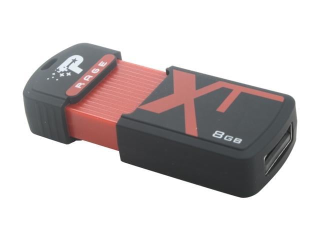 Patriot Xporter XT Rage 8GB USB 2.0 Flash Drive Model PEF8GRUSB