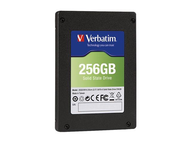 Verbatim 2.5" 256GB SATA II Internal Solid State Drive (SSD) (Upgrade Kit) 47372