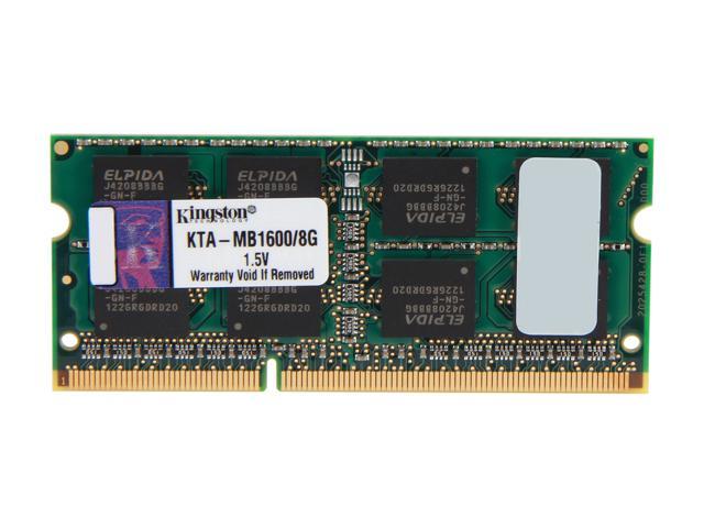 Kingston 8GB DDR3 1600 Memory for Apple Model KTA-MB1600/8G