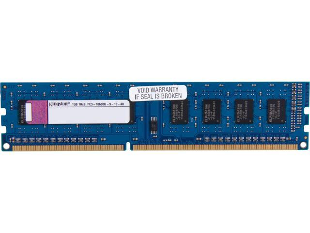 Kingston 1GB DDR3 1333 (PC3 10600) Desktop Memory Model HP497156-D88-ELFWG
