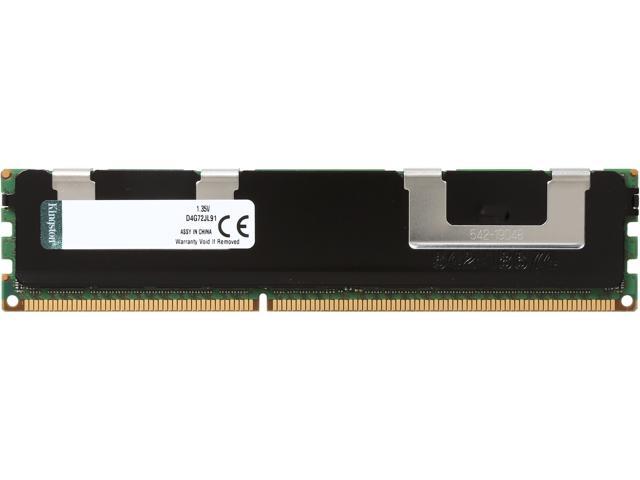 Kingston 32GB 240-Pin DDR3 SDRAM DDR3 1333 ECC Registered Low Voltage System Specific Memory Model D4G72JL91