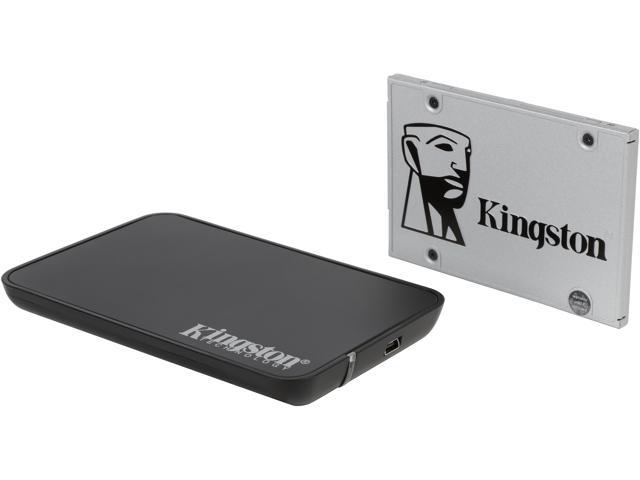 Kingston SSDNow UV400 2.5" 120GB SATA III TLC SSD Combo Bundle SUV400S3B7A/120G
