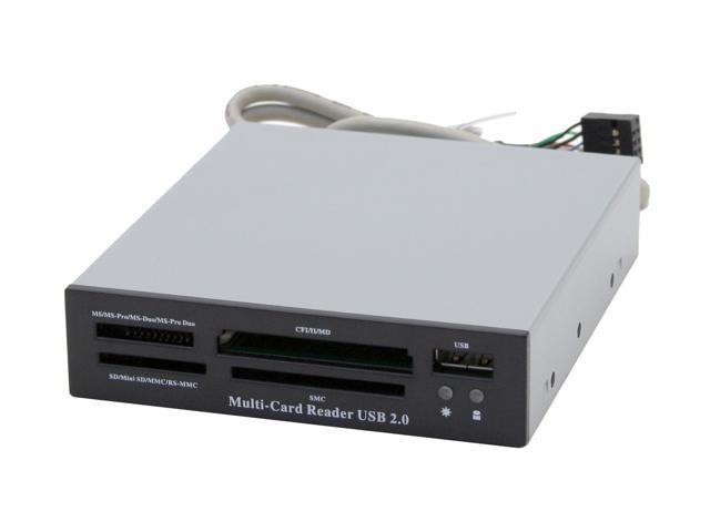 SABRENT SBT-CR16B 16-in-1 USB 2.0 Card Reader & Writer