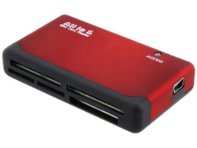 INSTEN 1042799 26-in-1 USB 2.0 Memory Card Reader